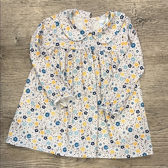 Stitchy Fish Other - Stitchy Fish Floral Long Sleeve Girl’s Dress Size 4T